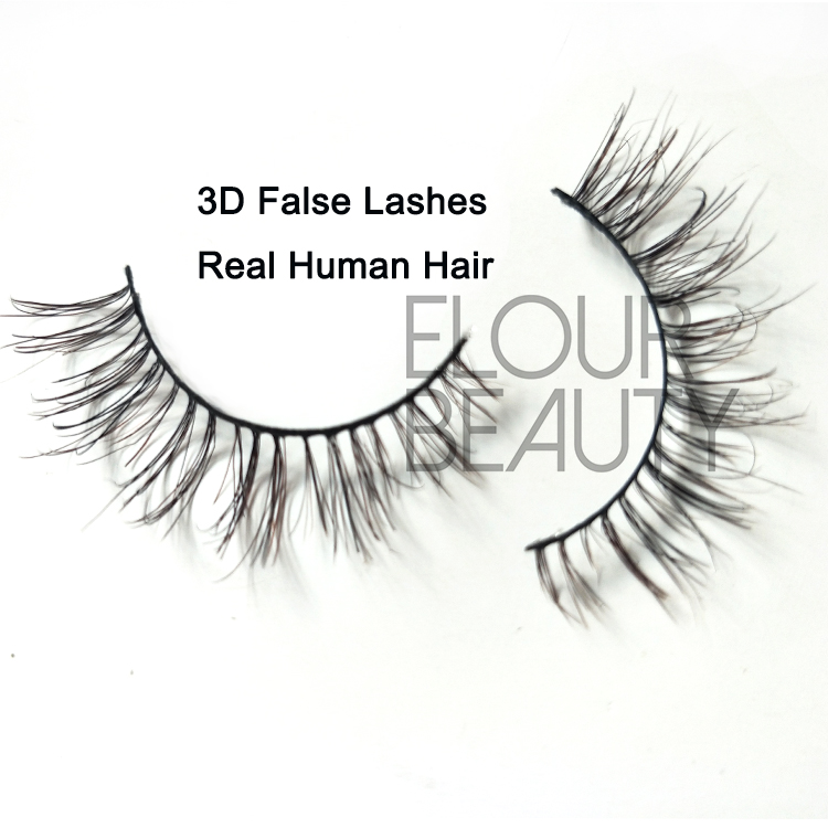 Best newest 3D human hair lashes same ardell lashes uk ED64